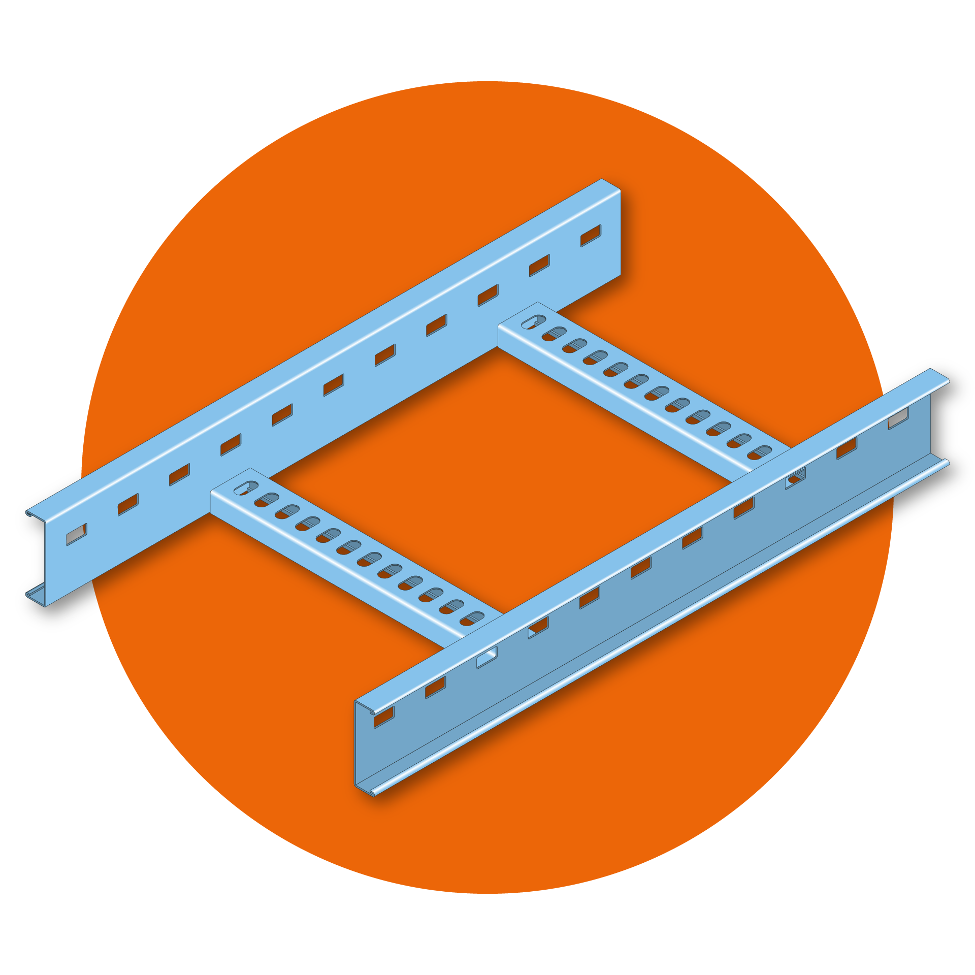 Kabelladder 60_Icoon_ORANJE
